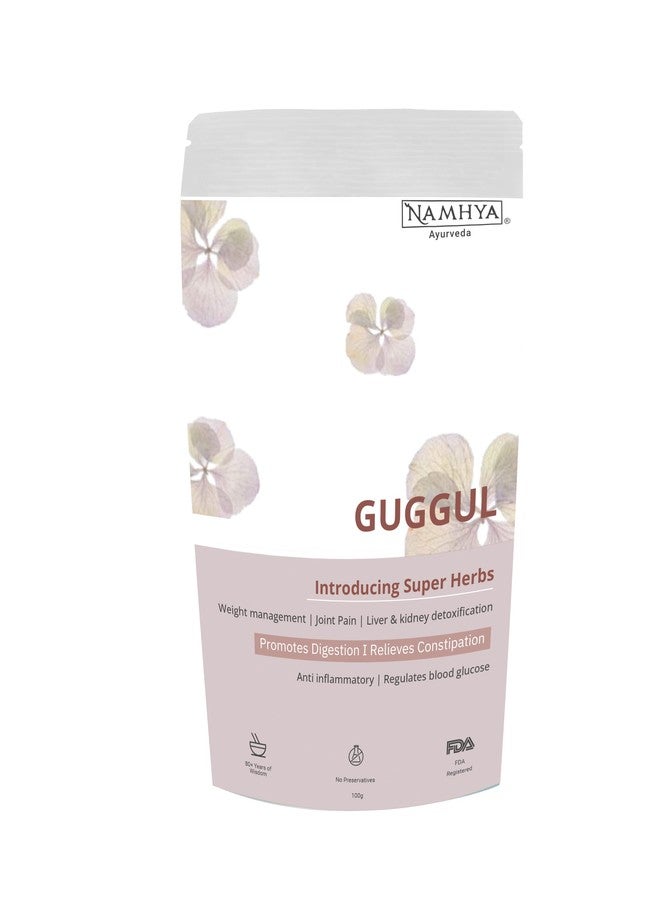 NAMHYA مسحوق ناميا غوغول | يدعم صحة المفاصل والجهاز الهضمي | عشبة أيورفيدية طبيعية 100% | 100 غرام (عبوة واحدة) - Image 1